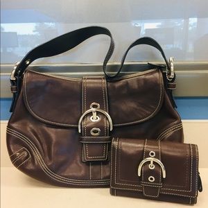 Coach purse and wallet